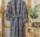 Халат мужской вафельный 2XL