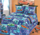 КПБ DreamTex Поплин (Д) Неоновый драйв 7215/1